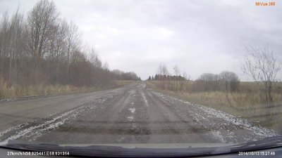 сегодня потеплело немного и дорога была очень грязной и скользкой - автомобиль теперь в мойку......