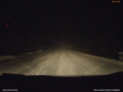 вот такая метель сопровождала всю дорогу обратно в Тобольск