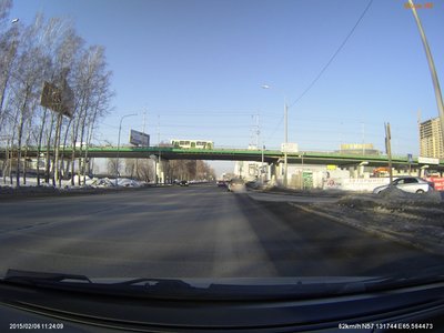 Путепровод ул.Мельникайте (сверху)