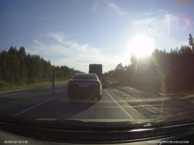 Спустя 2 часа после проезда уже не проехал, движение остановили ДПСники, начало вновь подмывать дорогу