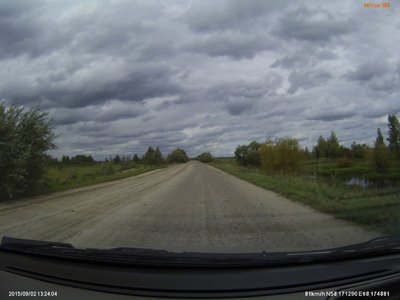 вот то место, где пару месяцев назад вода стояла почти на дороге