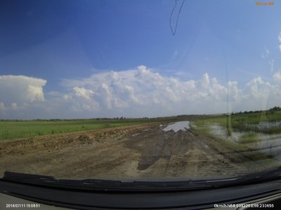 здесь стояла вода (сразу за д.Байшевская)