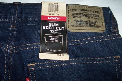evi's 537 Boot Cut Slim размеры W-32 L-30 и W-30 L-32.