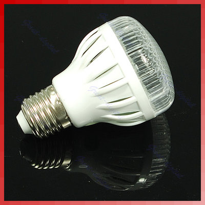 E27 2W 60 White LED Energy Saving 220V-240V