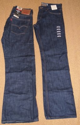 Levi's 537 Boot Cut Slim размеры W-32 L-30 и W-30 L-32. Производство Мексика.